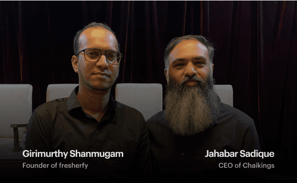 Jahabar Sadique CEO of Chaikings